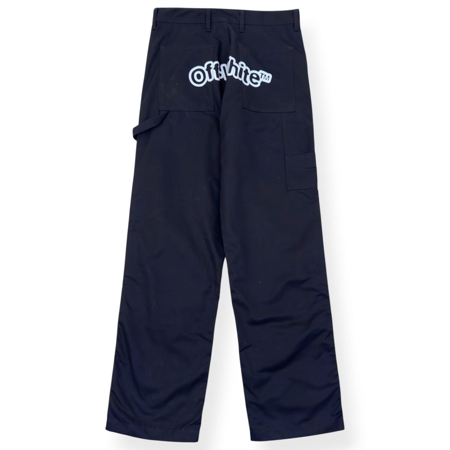 OFF-WHITE CARPENTER TROUSERS BLACK S | Small, Black