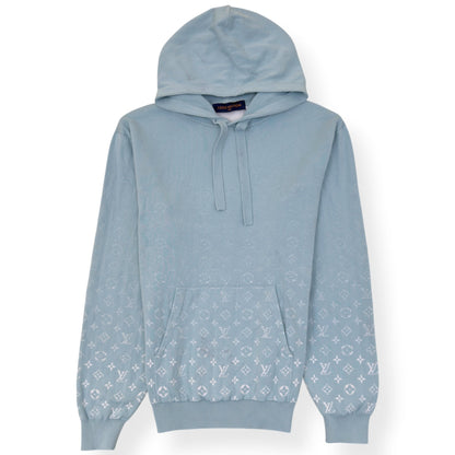 LOUIS VUITTON MONOGRAM GRADIENT HOODIE BLUE L | Large, Blue