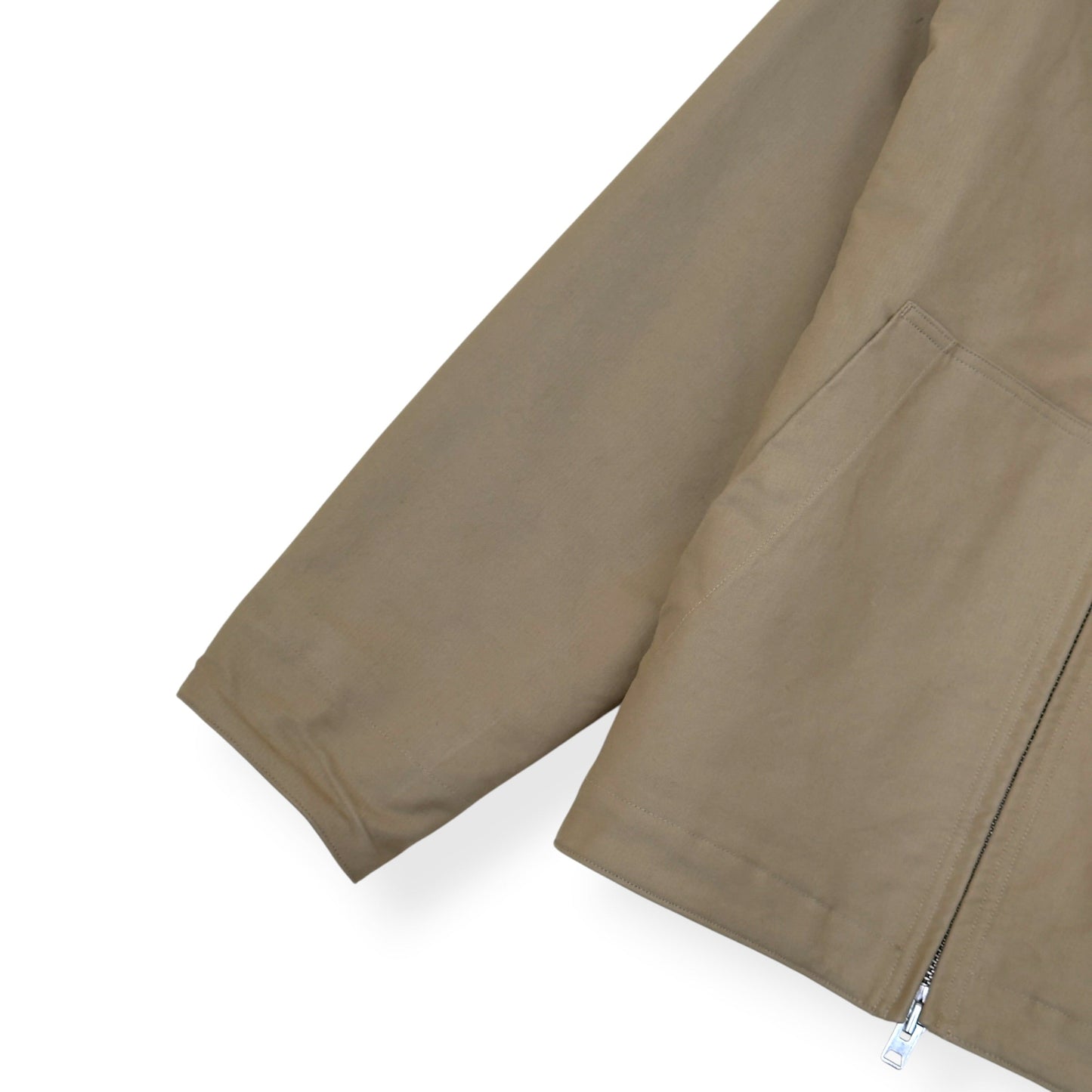 AGOLDE X RSVP GALLERY DISTRICT WORK JACKET TAUPE S | Small, Gold