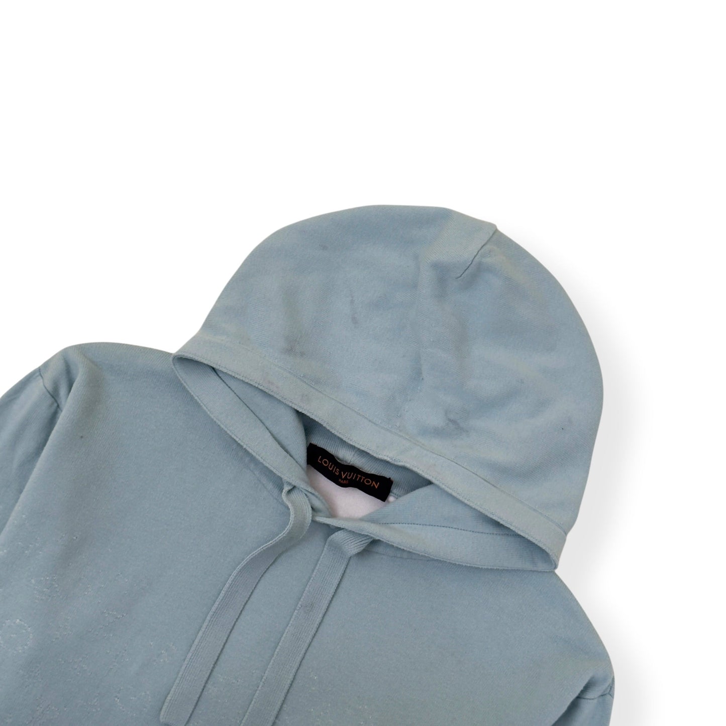 LOUIS VUITTON MONOGRAM GRADIENT HOODIE BLUE L | Large, Blue