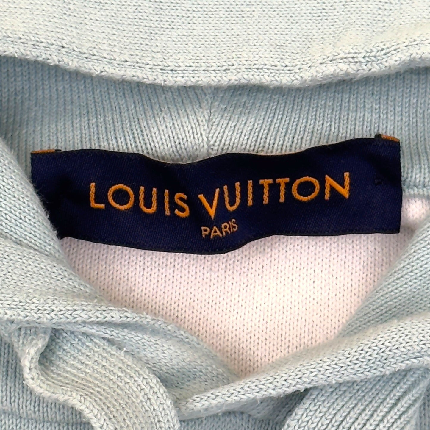 LOUIS VUITTON MONOGRAM GRADIENT HOODIE BLUE L | Large, Blue
