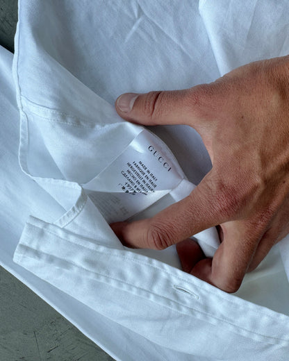 Gucci White Dress Shirt