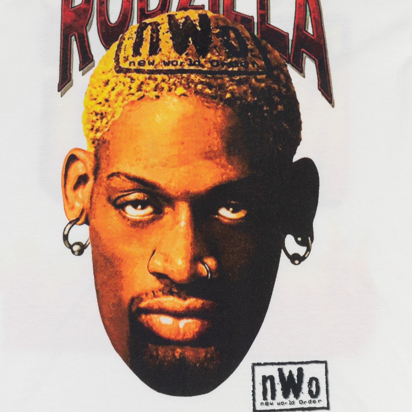 The Dennis Rodman "Rodzilla" x NWO White Tee