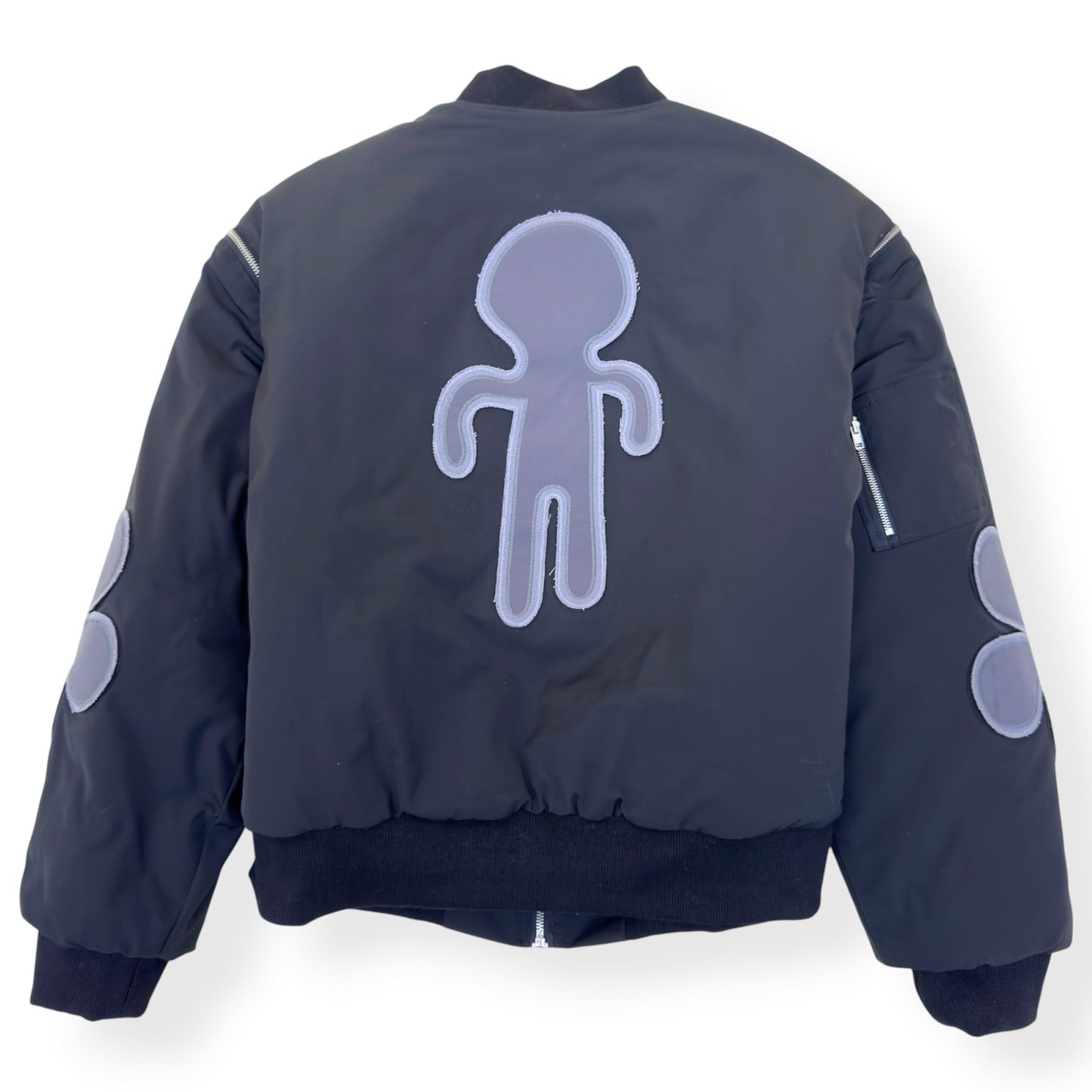 LA FAM AMSTERDAM BOMBER JACKET BLACK L | Large, Black