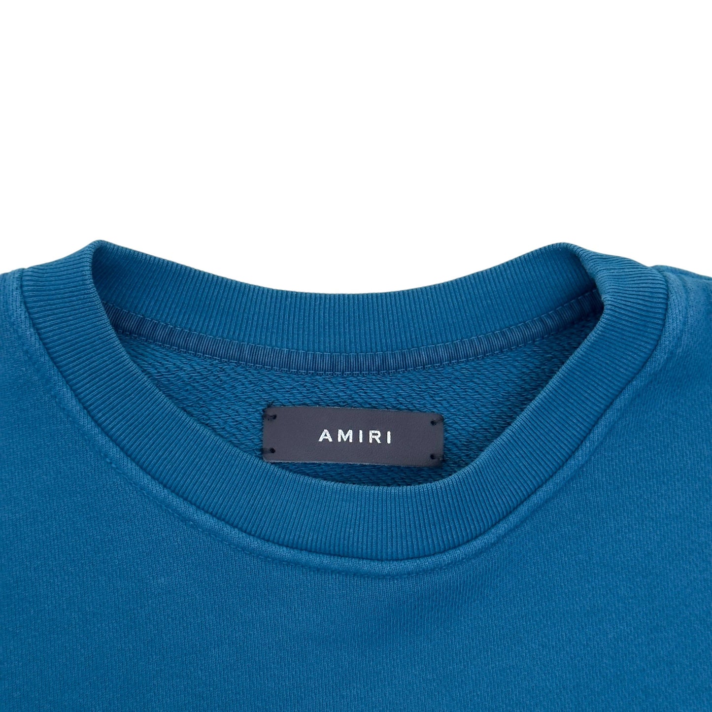 AMIRI GIVEAWAY CREWNECK SWEATSHIRT BLUE M | Medium, Blue