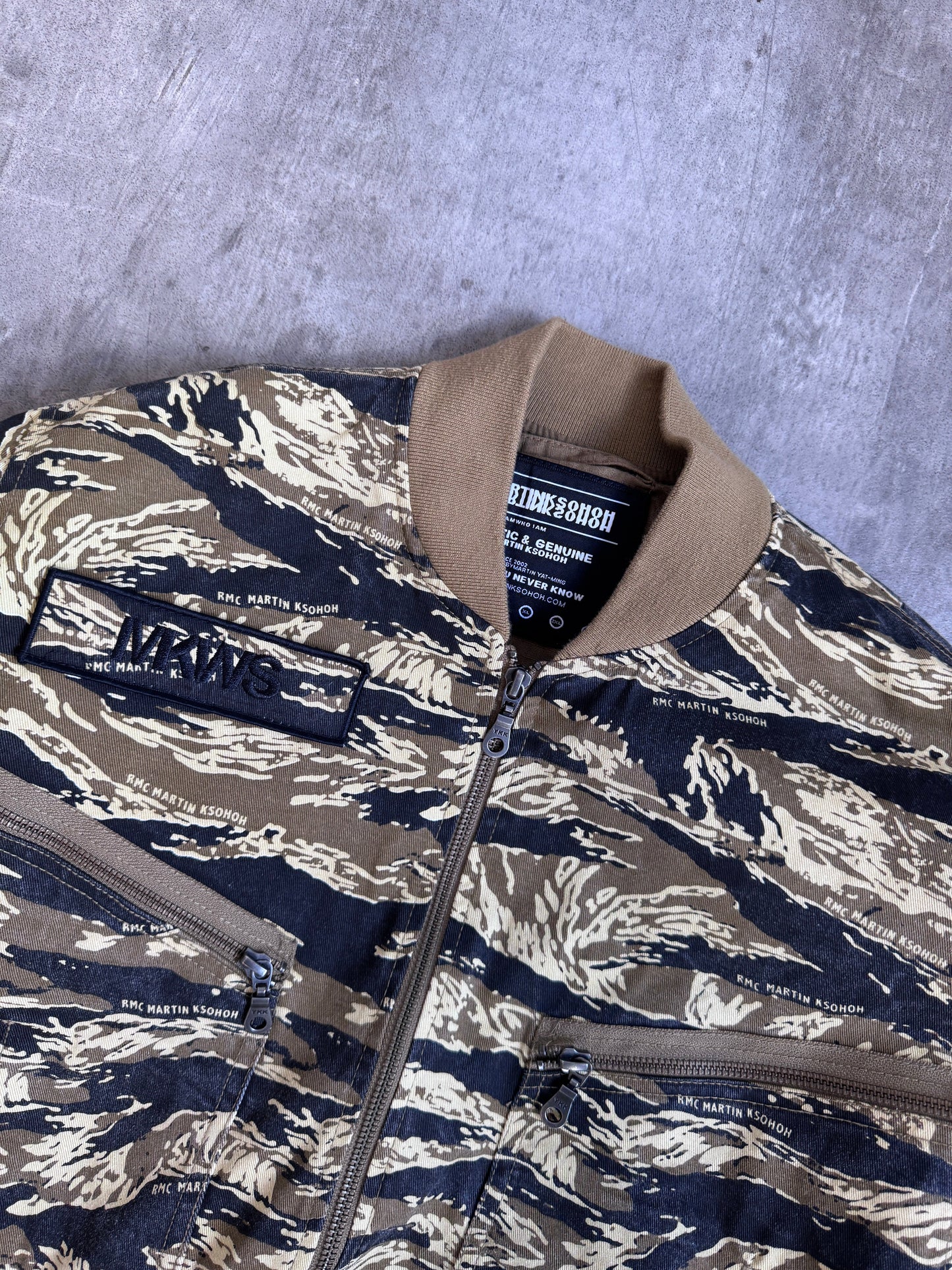 RMC Martin Kshoh Camo Bomber Jacket