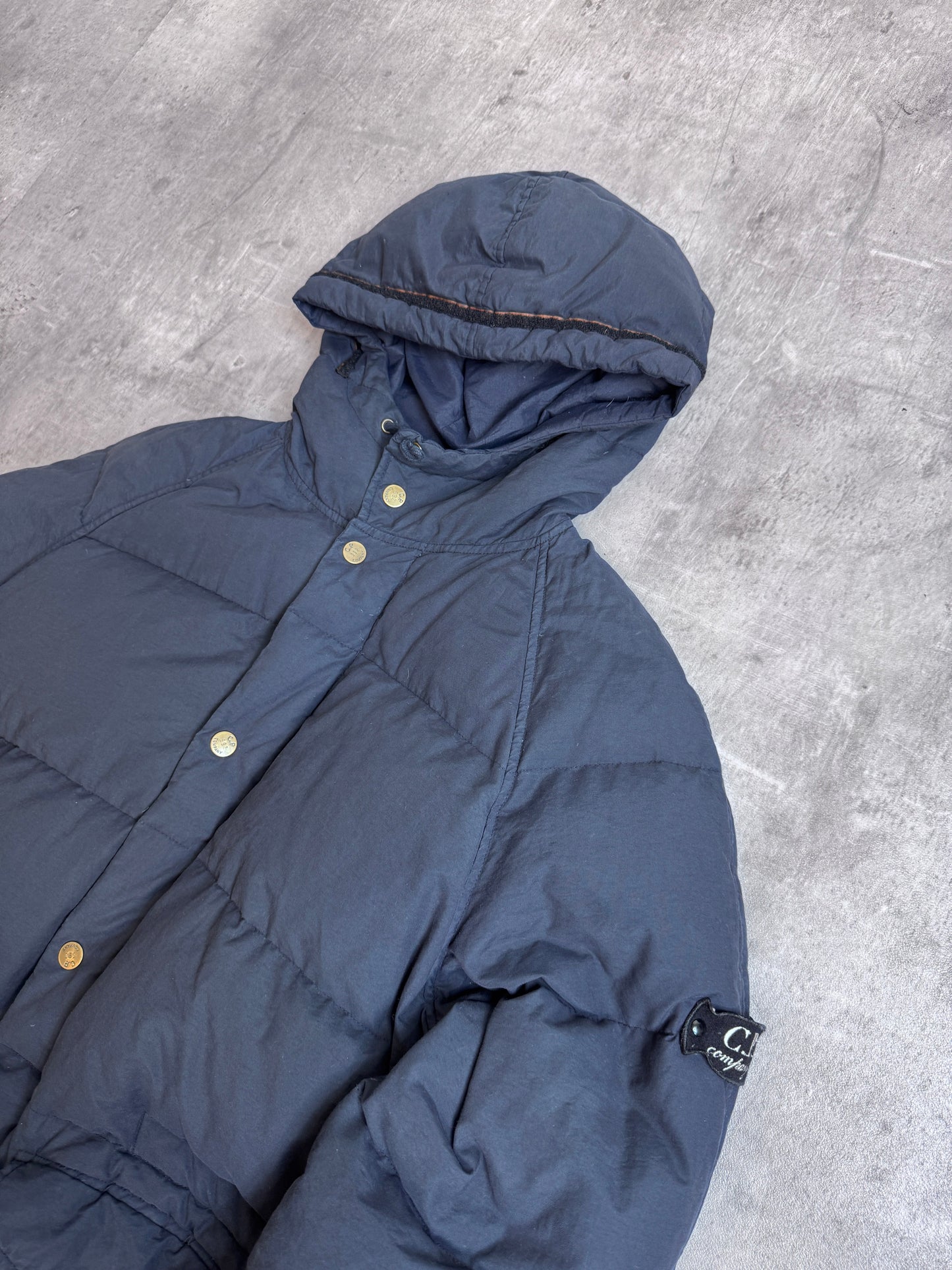 Rare A/W 1991 C.P. Company Navy Puffer Jacket