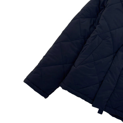 MANIÈRE DE VOIR EMIL KIMONO QUILTED WRAP PUFFER JACKET BLACK S | Small, Black