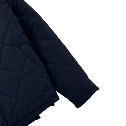 MANIÈRE DE VOIR EMIL KIMONO QUILTED WRAP PUFFER JACKET BLACK S | Small, Black