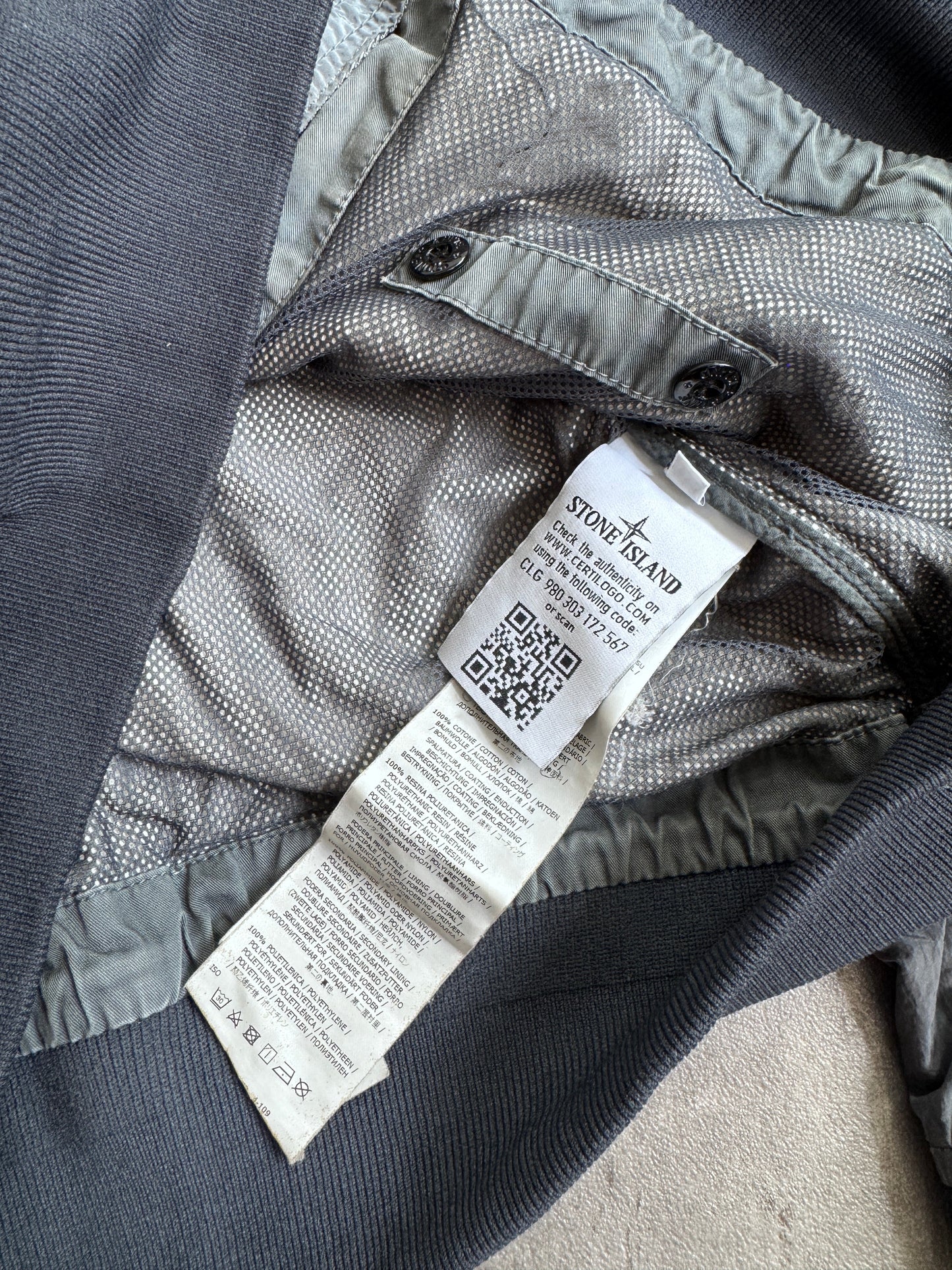 S/S 2015 Stone Island Nylon Metal Shield Jacket