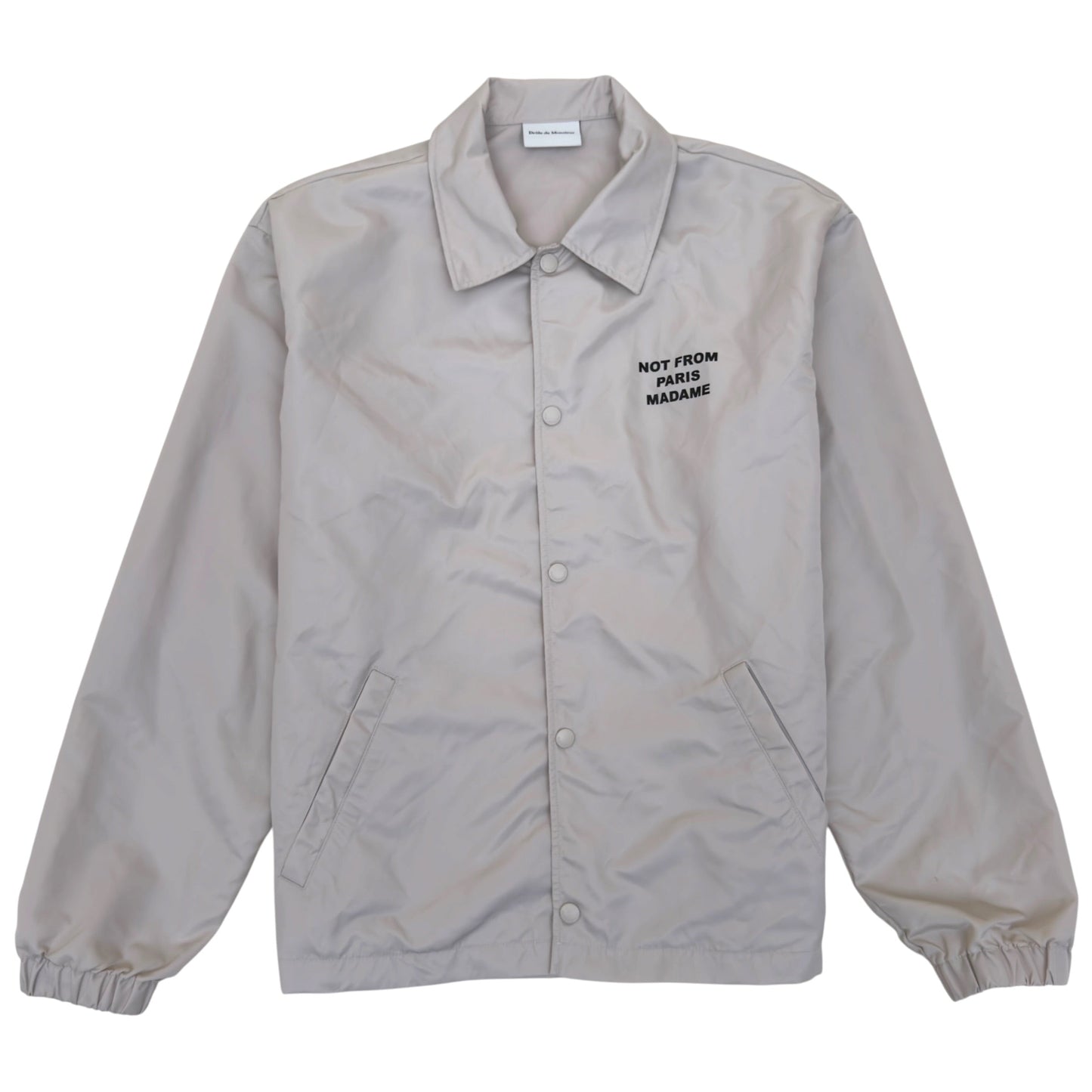 DRÔLE DE MONSIEUR NYLON JACKET CREAM S | Small, Cream