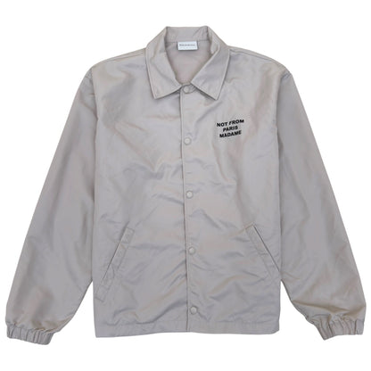 DRÔLE DE MONSIEUR NYLON JACKET CREAM S | Small, Cream