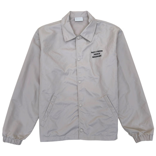 DRÔLE DE MONSIEUR NYLON JACKET CREAM S | Small, Cream