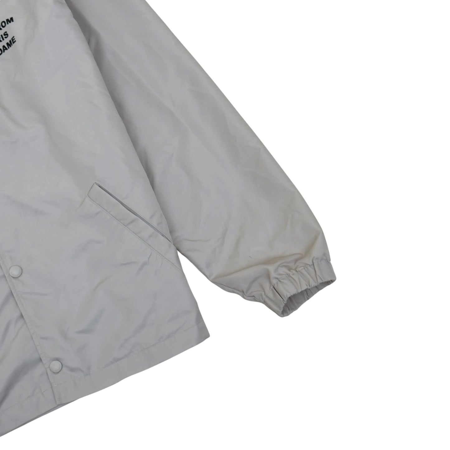 DRÔLE DE MONSIEUR NYLON JACKET CREAM S | Small, Cream