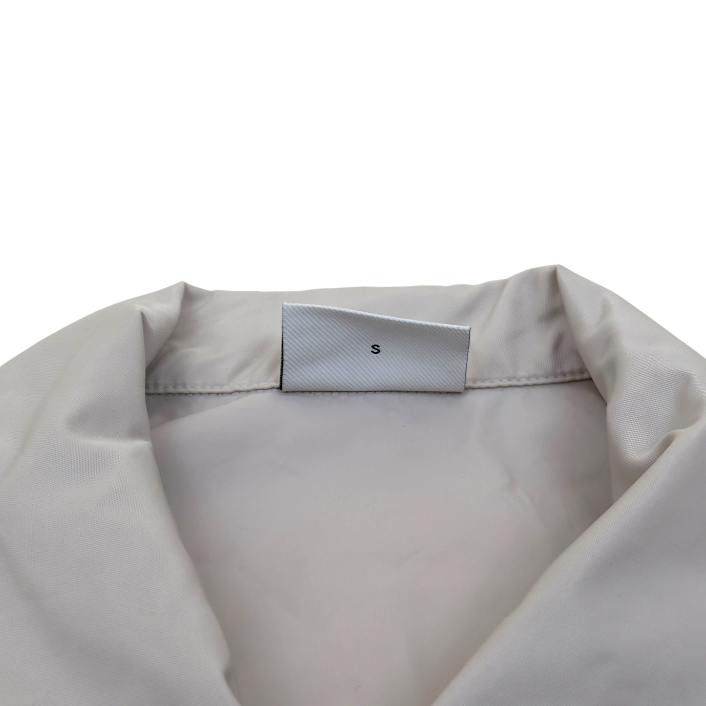 DRÔLE DE MONSIEUR NYLON JACKET CREAM S | Small, Cream