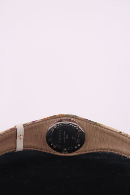 Gucci Floral Print Watch White/ Multi Coloured | O/S, Red
