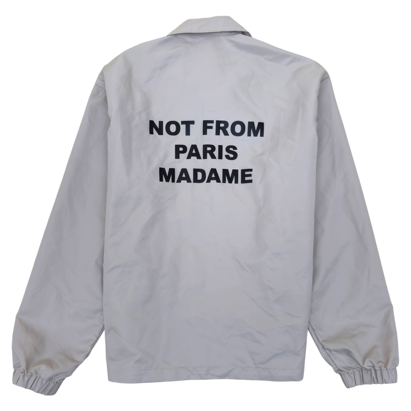 DRÔLE DE MONSIEUR NYLON JACKET CREAM S | Small, Cream