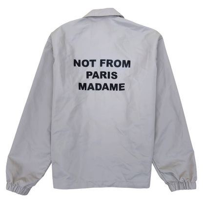 DRÔLE DE MONSIEUR NYLON JACKET CREAM S | Small, Cream