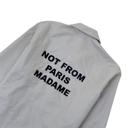 DRÔLE DE MONSIEUR NYLON JACKET CREAM S | Small, Cream