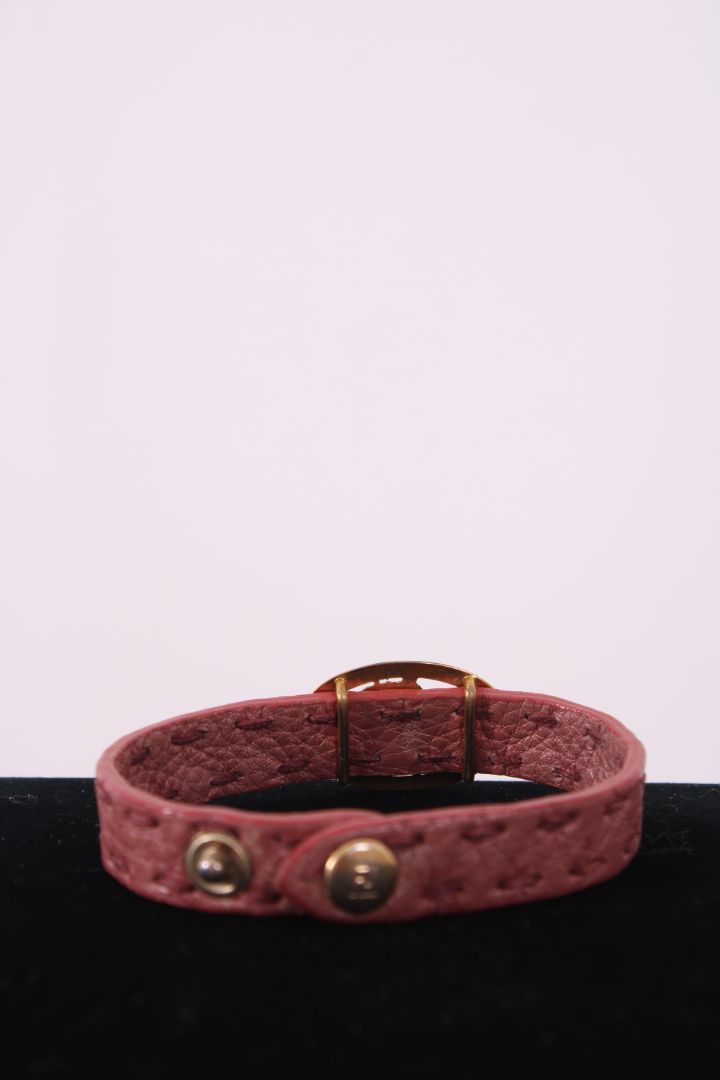 Fendi Selleria Horse Bracelet Dusty Pink | O/S, Gold