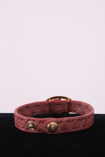 Fendi Selleria Horse Bracelet Dusty Pink | O/S, Gold