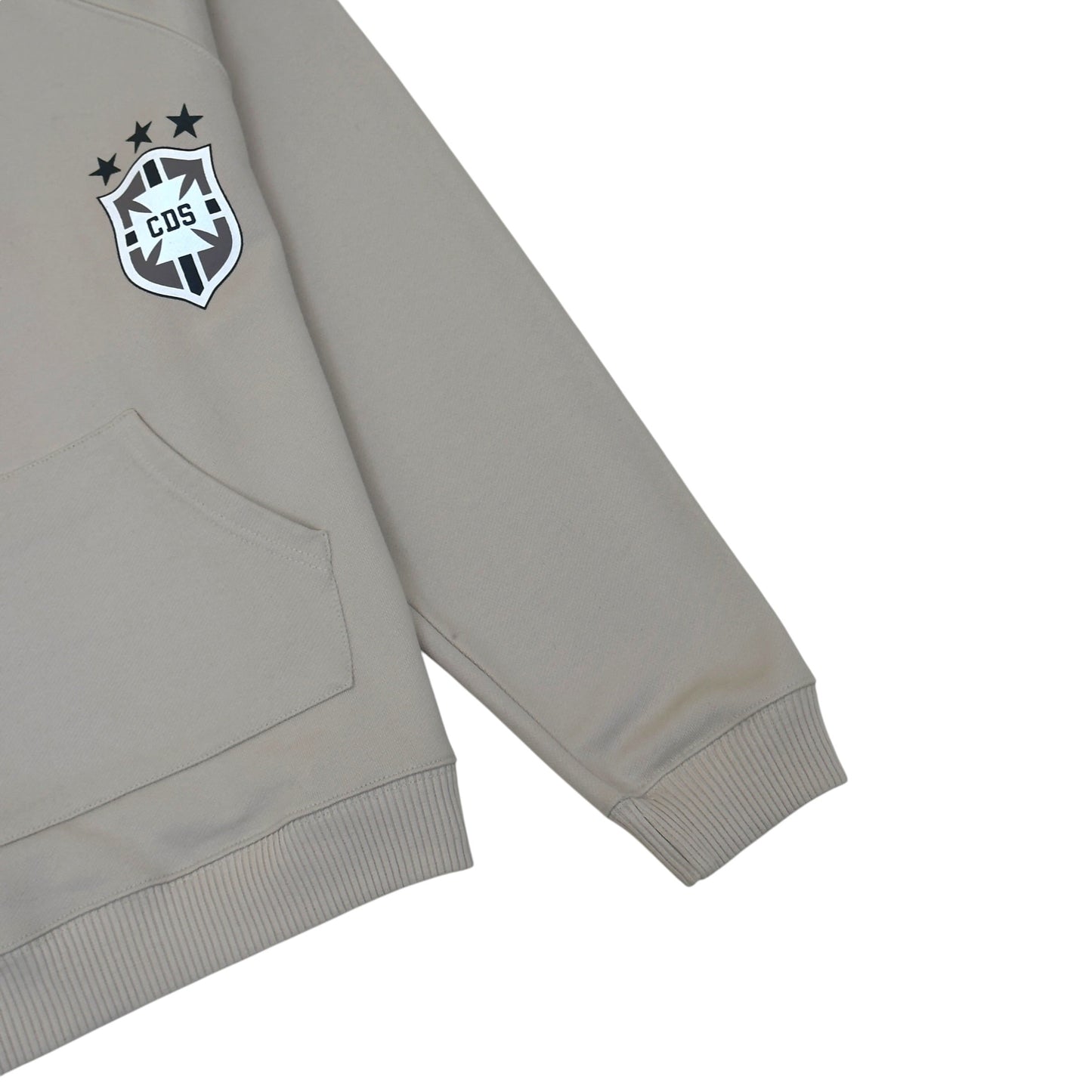 DISANTI STUDIO LOGO HOODIE CREAM S | Small, Cream