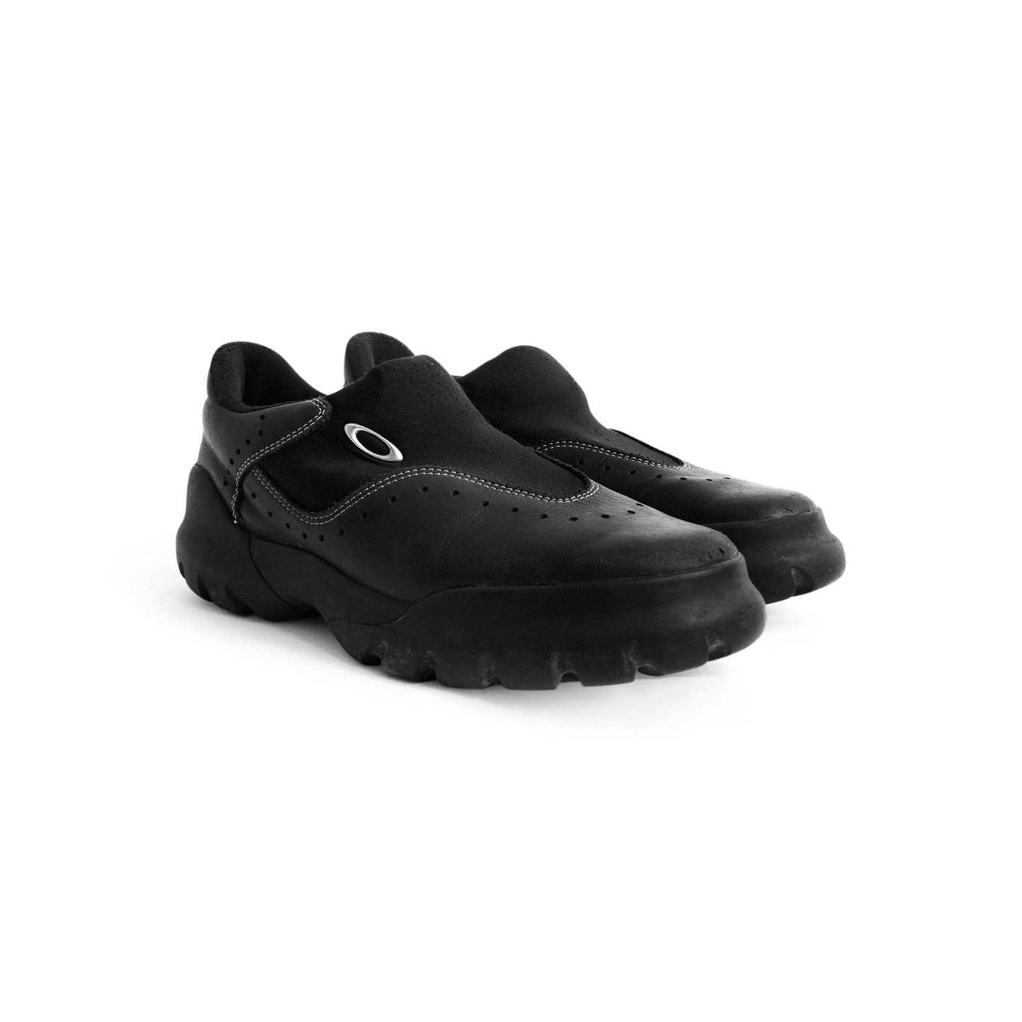 Oakley Flesh Black Platform Trainers