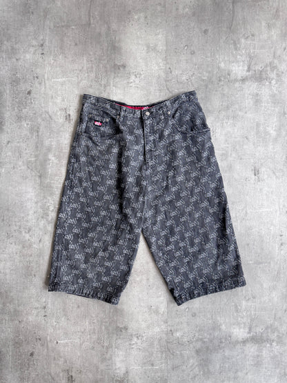 Majah Flavah Logo Print Jorts