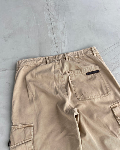 PRADA SPORT BEIGE CARGO TROUSERS - W31"