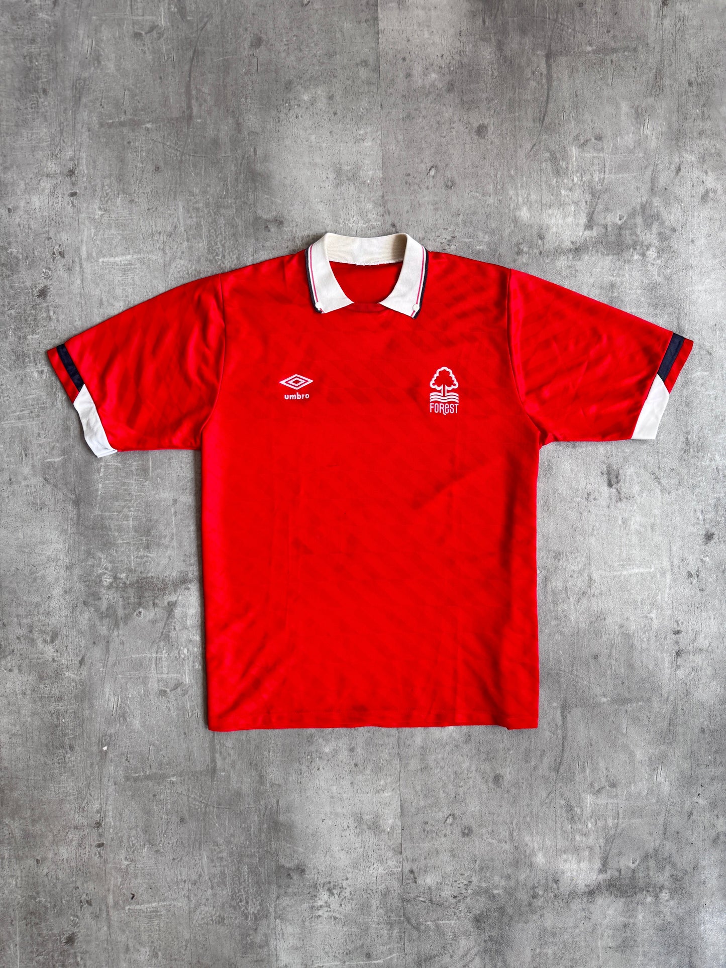 1988/90 Nottingham Forrest Home Football Shirt