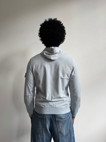 A/W 2020 Stone Island Ice Blue Soft Shell-R Jacket | Medium