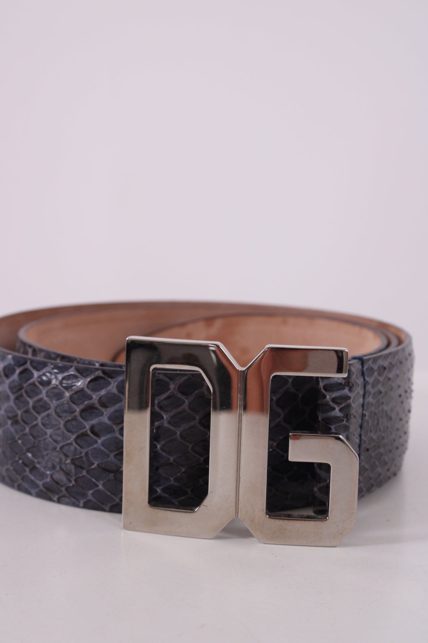 D&G Belt Blue 36inch | O/S, Blue