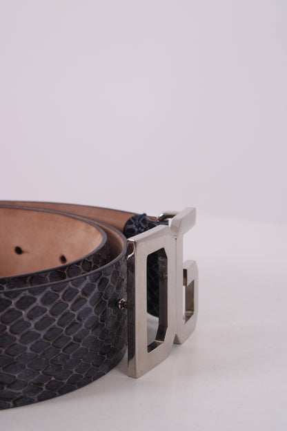 D&G Belt Blue 36inch | O/S, Blue
