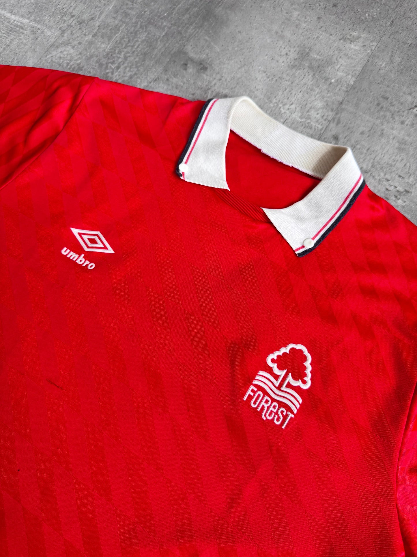1988/90 Nottingham Forrest Home Football Shirt