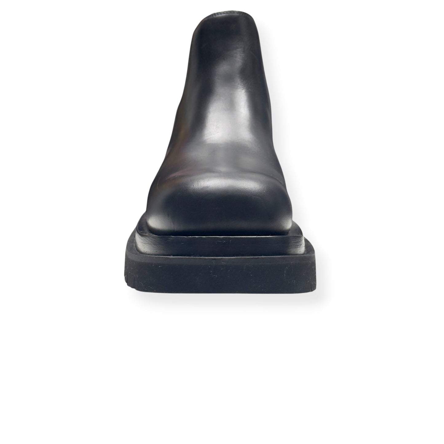 BOTTEGA VENETA LUG LEATHER CHELSEA BOOTS BLACK 37.5 / UK4.5 | UK 4.5, Black