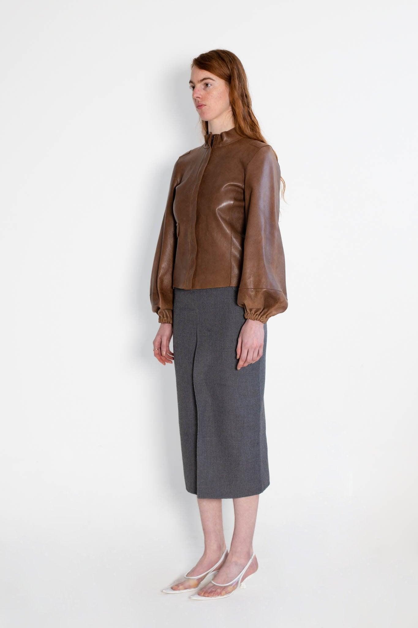 Costume National Leather Jacket - Known Source