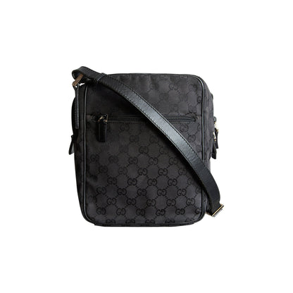 Gucci Black Monogram Cross Body