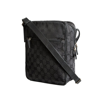 Gucci Black Monogram Cross Body