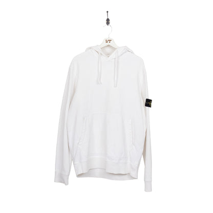 2010 Stone Island White Hoodie