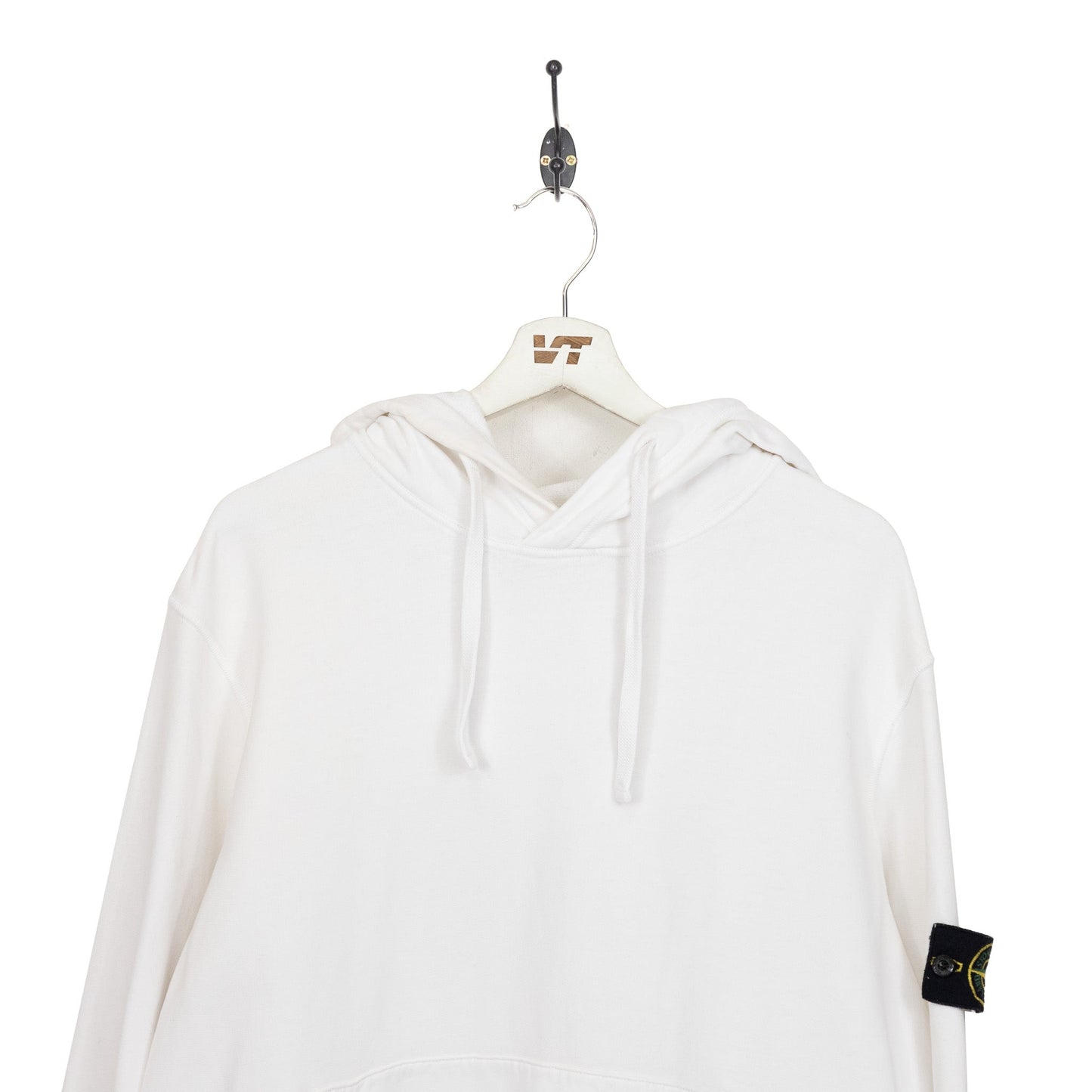 2010 Stone Island White Hoodie