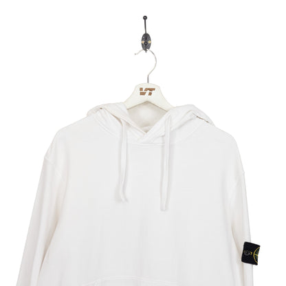 2010 Stone Island White Hoodie