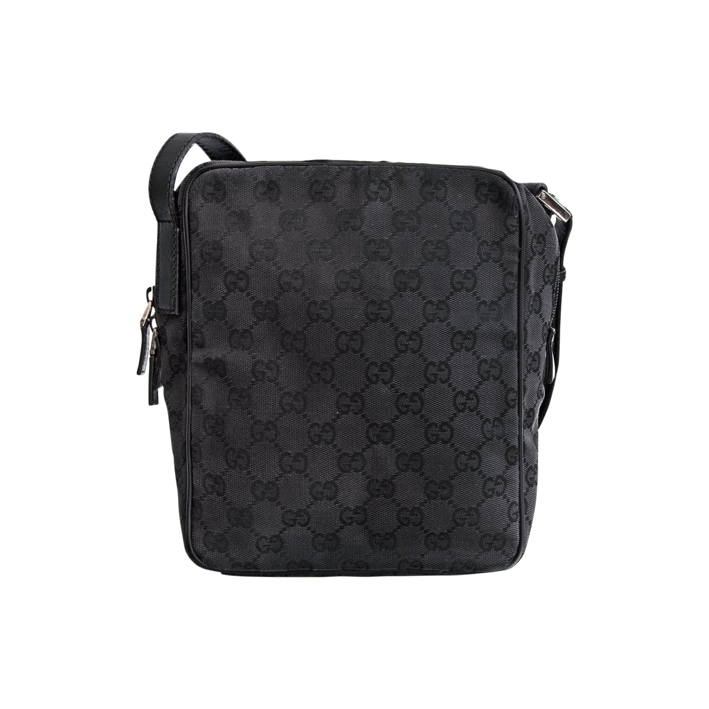 Gucci Black Monogram Cross Body