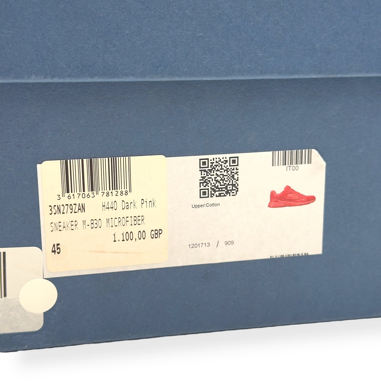 DIOR X STONE ISLAND B30 SNEAKER RED 45 / UK11 | UK 11, Red