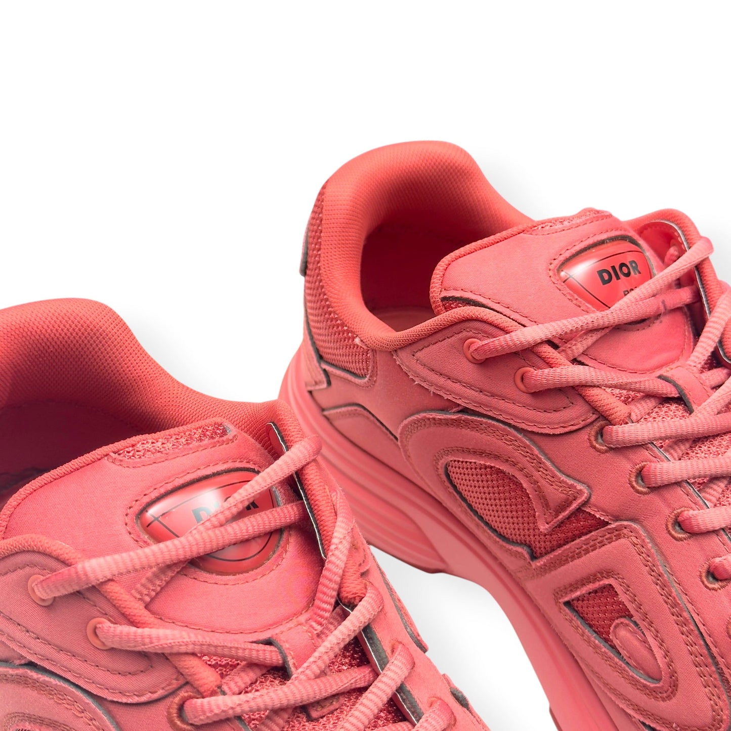 DIOR X STONE ISLAND B30 SNEAKER RED 45 / UK11 | UK 11, Red