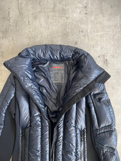 A/W 2011 Prada Emblem Technical Puffer Jacket | Medium, Multicoloured