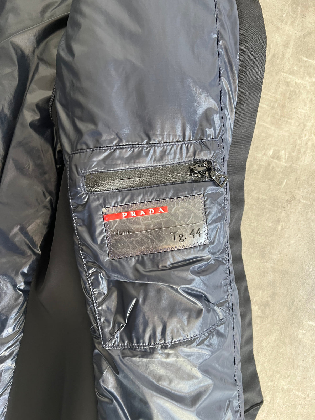 A/W 2011 Prada Emblem Technical Puffer Jacket | Medium, Multicoloured