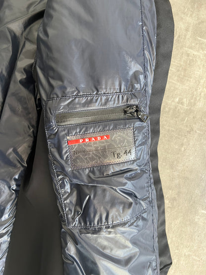 A/W 2011 Prada Emblem Technical Puffer Jacket | Medium, Multicoloured