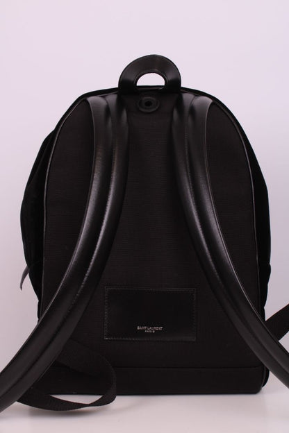 Saint Laurent Velvet City Backpack Black | O/S, Black