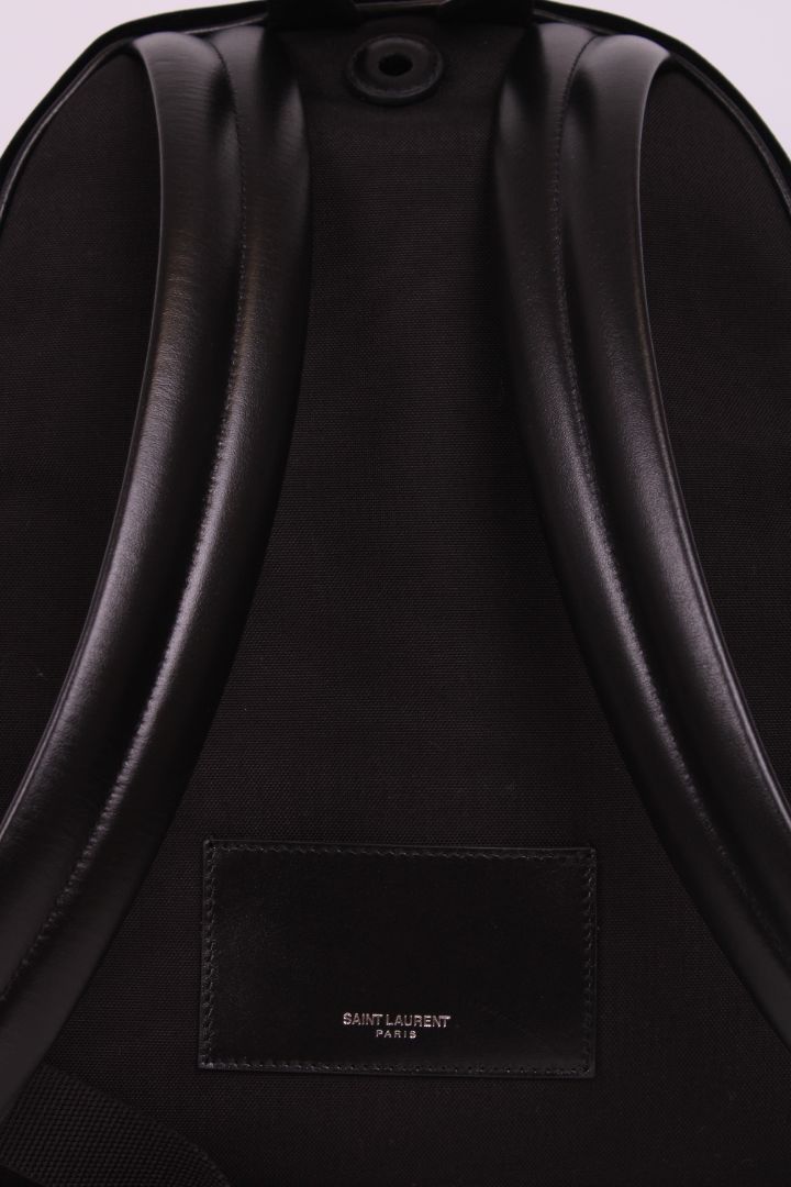 Saint Laurent Velvet City Backpack Black | O/S, Black