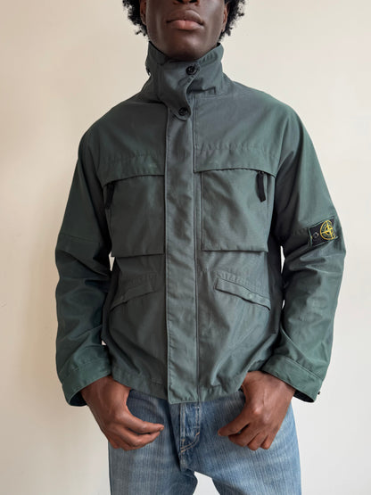 S/S 1998 Stone Island Nylam Field Jacket | Medium, Green
